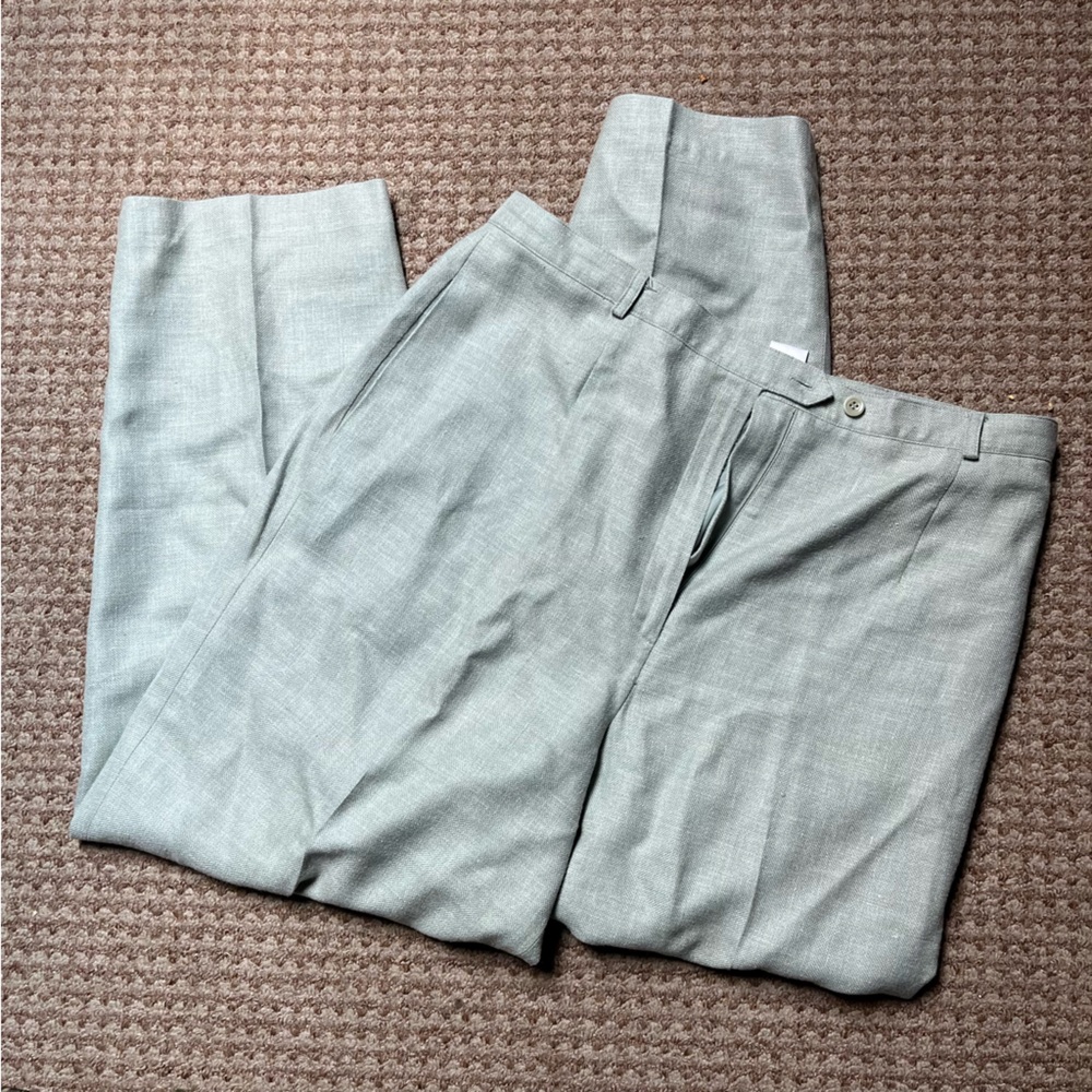 Vintage Linen Trousers